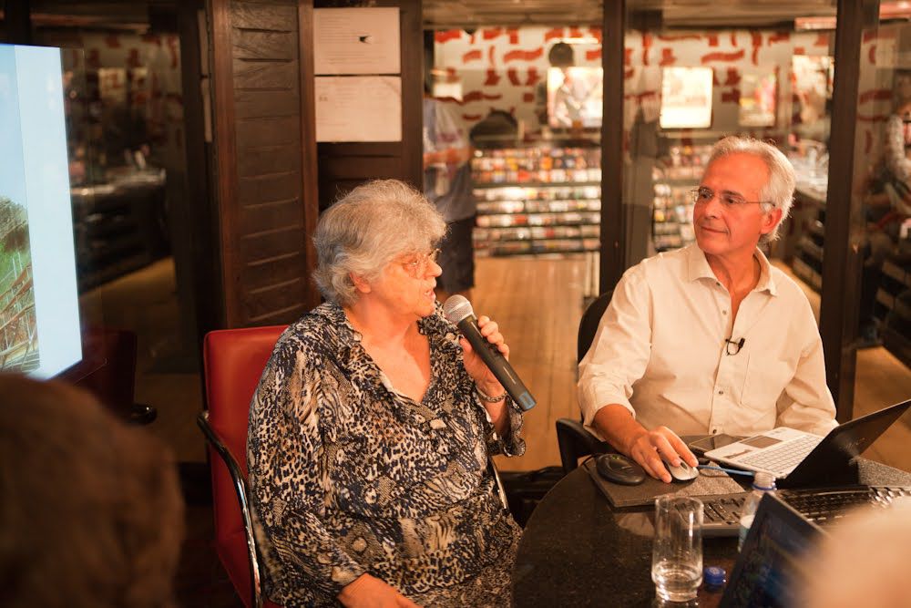 Sergio Brandão na curadoria de evento em homenagem à arqueóloga Niéde Guidon no Museu do Amanhã